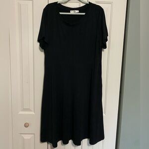Black Dress with Pockets size 22